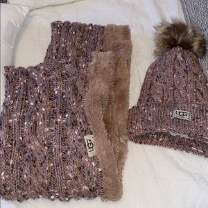 UGG matching hat and scarf